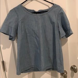 Denim top